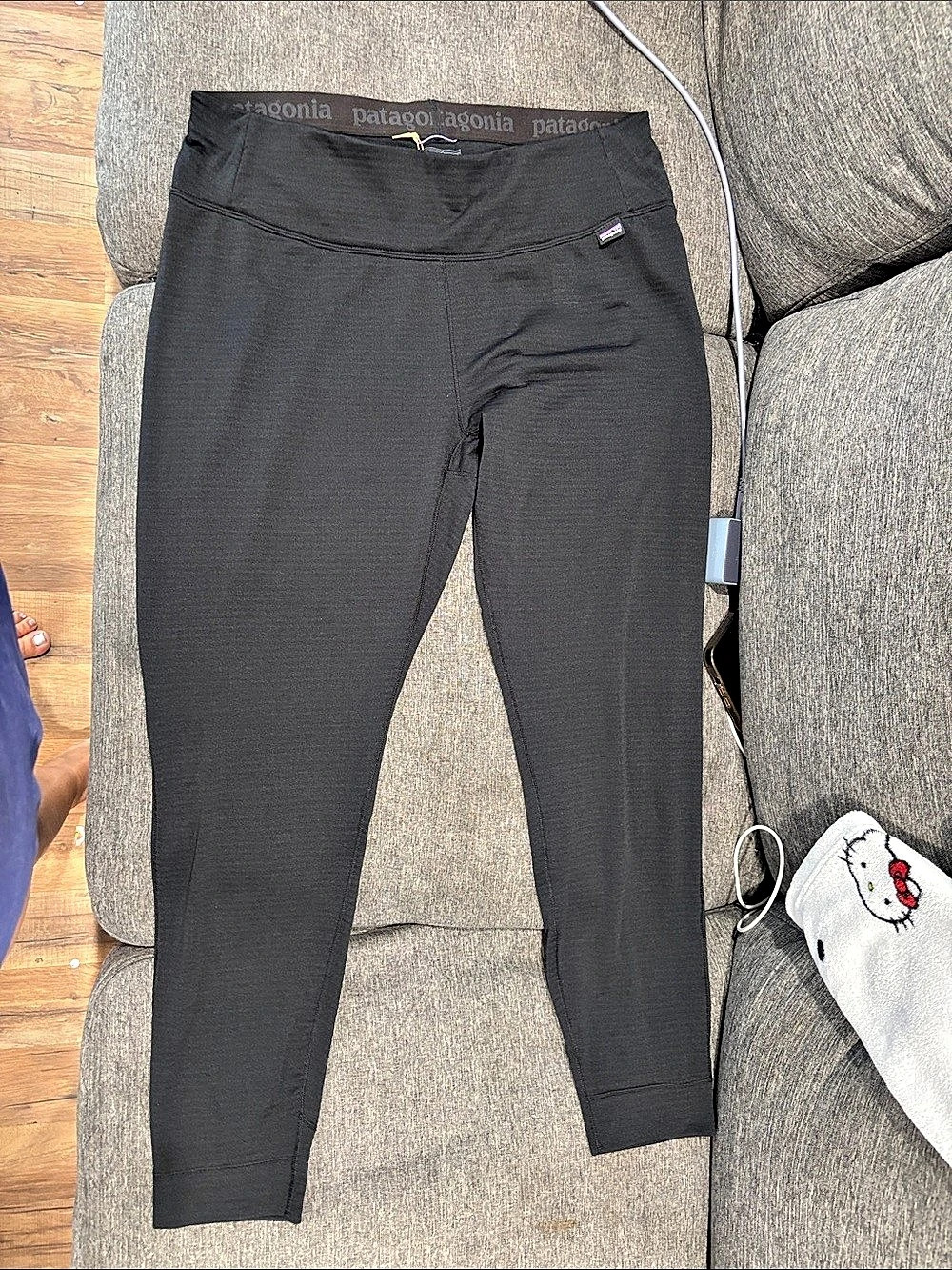 Patagonia Women's Capilene Thermal Weight Bottoms Black XL